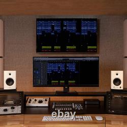MR4 Powered Studio Monitor Speakers, 4 Active Near-Field Monitor Speaker Whit