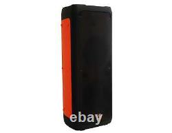MR DJ FLAME5500LED 2 x 12 Bluetooth PA Party Speakers Liquid Crystal LED TWS FM
