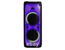 MR DJ FLAME5500LED DUAL 12 TWS Colorful Flame Lighting Rechargeable Bluetooth S
