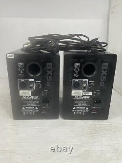 M-AUDIO STUDIOPHILE BX5a Powered Monitors/Speakers Pair (Black)