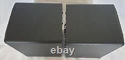 M-Audio BX4 Powered Speakers (Active & Passive Pair) With Cables and Instruction