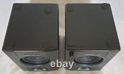 M-Audio BX4 Powered Speakers (Active & Passive Pair) With Cables and Instruction