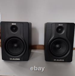 M-Audio BX5 5 Powered Studio Monitors Carbon Black Pair (Set of 2)