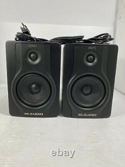 M-Audio BX5 Carbon Black 5 inch Powered Studio Monitors Pair