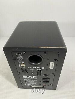 M-Audio BX5 Carbon Black 5 inch Powered Studio Monitors Pair