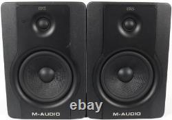 M-Audio BX5 D2 5 75W Powered Studio Monitor Speaker Pair