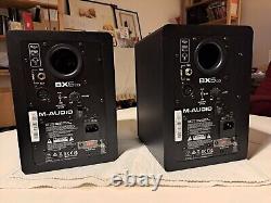 M-Audio BX5 D3 5 Active Powered Studio Monitors Pair BOXED Exceptional Cond