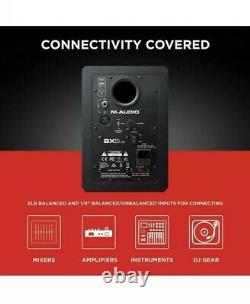 M-Audio BX5 D3 Pair 2-Way 5 Active Powered Studio Monitors Black