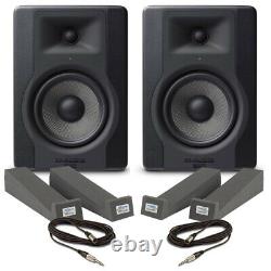 M-Audio BX5 D3 (Pair) With Isolation Pads & Cables