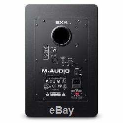 M-Audio BX8 D3 Active Powered Studio Monitors Pair Inc Cables and Isolation Pads