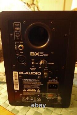 M-audio bx5 d3 Studio speakers pair Active Powered Studio Monitors