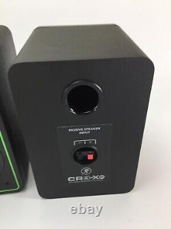 Mackie CR3-X 3 Active Powered Studio Recording Monitor Speakers Pair