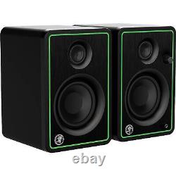 Mackie CR3-X 3 Active Powered Studio Recording Multimedia Monitor Speakers Pair