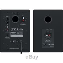 Mackie CR4BT Pair 4 Wireless Bluetooth Active Powered Studio Monitor Speakers