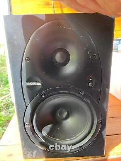 Mackie HR 624 Active Studio Monitors pair With Stands And Power Leads