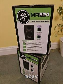Mackie MR524 5 100W Active Powered Studio Monitor Speaker Pair
