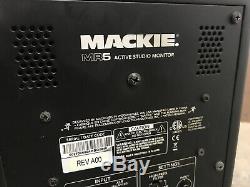 Mackie MR5 Powered Active Studio Monitors (Pair) Set Of Two(2)