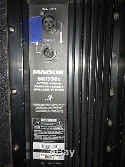 Mackie SR1530Z Full Range Powered Active Speakers IDEAL FOR FULL BAND (Pair)