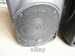 Mackie SRM350 v2 Powered PA Speaker/Monitor Active PAIR Used