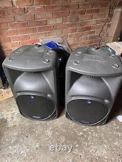 Mackie SRM450 12 Portable Powered PA Speakers (Pair) 1000W