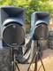 Mackie SRM450v2 12 Inch Powered Loudspeaker Black, Pair, With Stands And Cases
