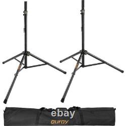 Mackie Thump215 1400W 15 Powered PA System (Pair) with Stand, Case, & Cables