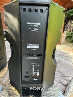 Mackie Thump th-15a powered speakers (pair). Used but very good condition