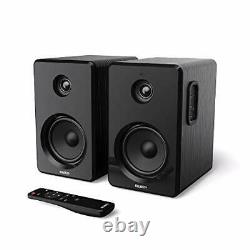 Majority D40 Bluetooth Active Pair Of Powered Bookshelf Speakers With Remote