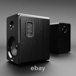 Majority D40 Bluetooth Active Pair Of Powered Bookshelf Speakers With Remote