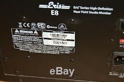 Matching Pair of Presonus Eris E8 Active 8 Studio Monitor Powered Speakers