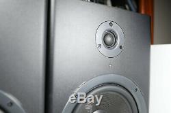Monoprice 8-inch Powered Studio Monitor Speakers (pair) 8in 8 Inch Used