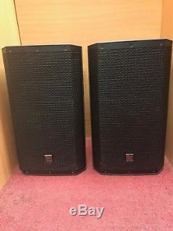 (NE6) Pair Of Elecro-Voice ZLX-12P High Power Speakers With Covers