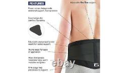 NEO G Back Brace with Power Straps One Size Support For Everyday Activities