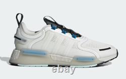 NIB ADIDAS NMD V3 SHOES Sneakers GX2086 NMD V3 White Blue Rush 6 7.5 V2 V1 R2 R1
