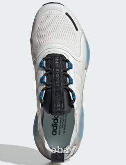NIB ADIDAS NMD V3 SHOES Sneakers GX2086 NMD V3 White Blue Rush 6 7.5 V2 V1 R2 R1