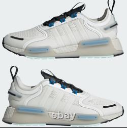 NIB ADIDAS NMD V3 SHOES Sneakers GX2086 NMD V3 White Blue Rush 6 7.5 V2 V1 R2 R1