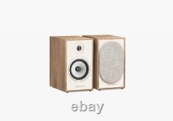 New Triangle Borea Active BR02 BT Pair of Powered Speakers Light Oak- Subout