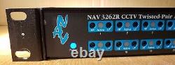 North American Video NAV 3262R CCTV Twisted-Pair Active Receiver Hub NO PWR CRD