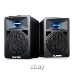 Numark N-Wave 580 Compact Powered Desktop DJ Monitors (Pair) inc Warranty