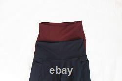 Old Navy 3-Pairs Bundle High Waisted Powersoft 7/8 Length Leggings Size (M)