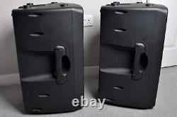 PAIR (2) ALTO Professional TX15 15 600W 2-way Active Powered PA Loudspeaker