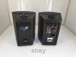 PAIR AMAV Australian Monitor ST30P Power 30W Active & Passive 2-way Speaker Set