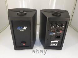 PAIR AMAV Australian Monitor ST30P Power 30W Active & Passive 2-way Speaker Set