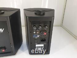 PAIR AMAV Australian Monitor ST30P Power 30W Active & Passive 2-way Speaker Set