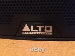 PAIR Alto TS208 Pro 1100 Watt 8 2-Way Active Powered DJ PA Loudspeaker Speakers