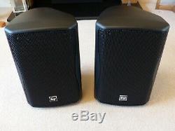 PAIR Electro-Voice (EV) ZXA1-90 PA full-range active powered speakers c/w covers