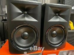 PAIR JBL LSR308 8 series 3 2Way Active Powered Studio Reference Monitor Speaker