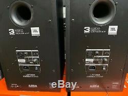 PAIR JBL LSR308 8 series 3 2Way Active Powered Studio Reference Monitor Speaker