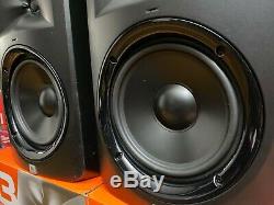 PAIR JBL LSR308 8 series 3 2Way Active Powered Studio Reference Monitor Speaker