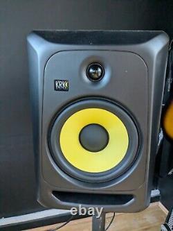 PAIR KRK RP8 Classic 8 G3 8 Active Powered Studio Monitor Speakers BARELY USED